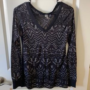 BKE Pattened Long Sleeve Shirt